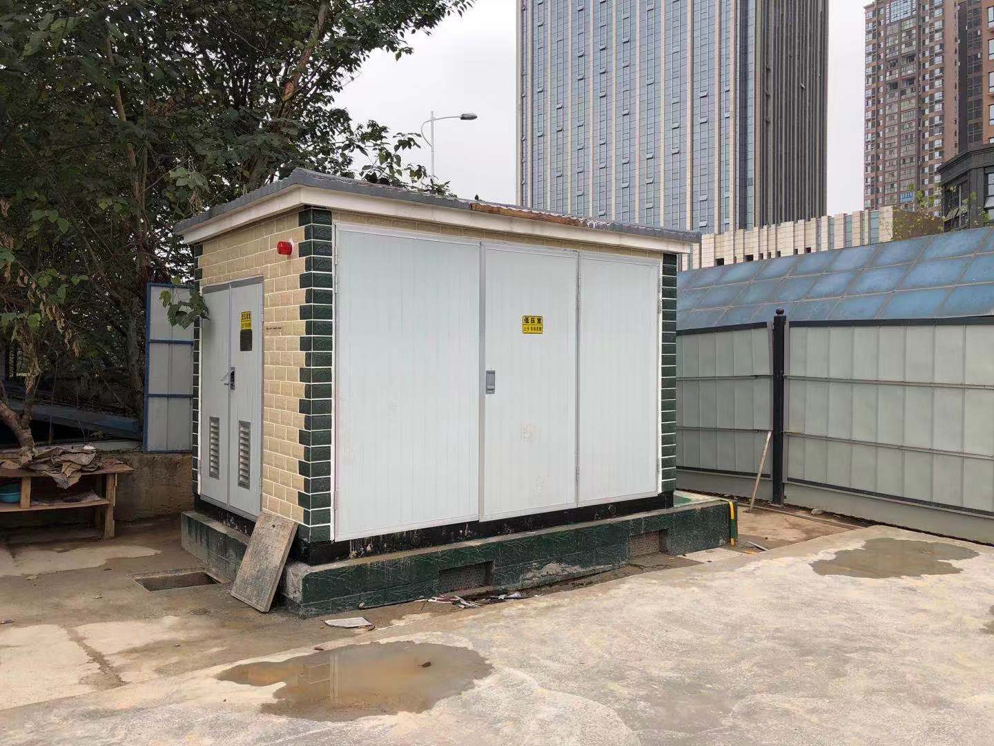 长沙和拓房地产开发有限公司梅溪悦章1号2号基建工程项目用电今日顺利送电